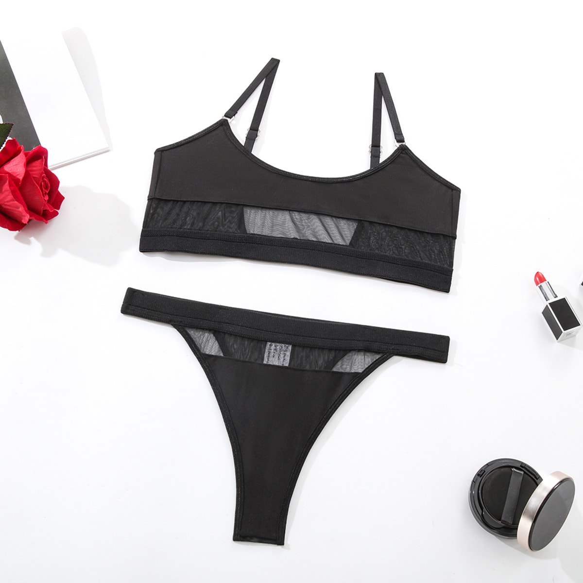 Comfortable Bra Panties G Pants Fashion Underwear Women's Suit view 12