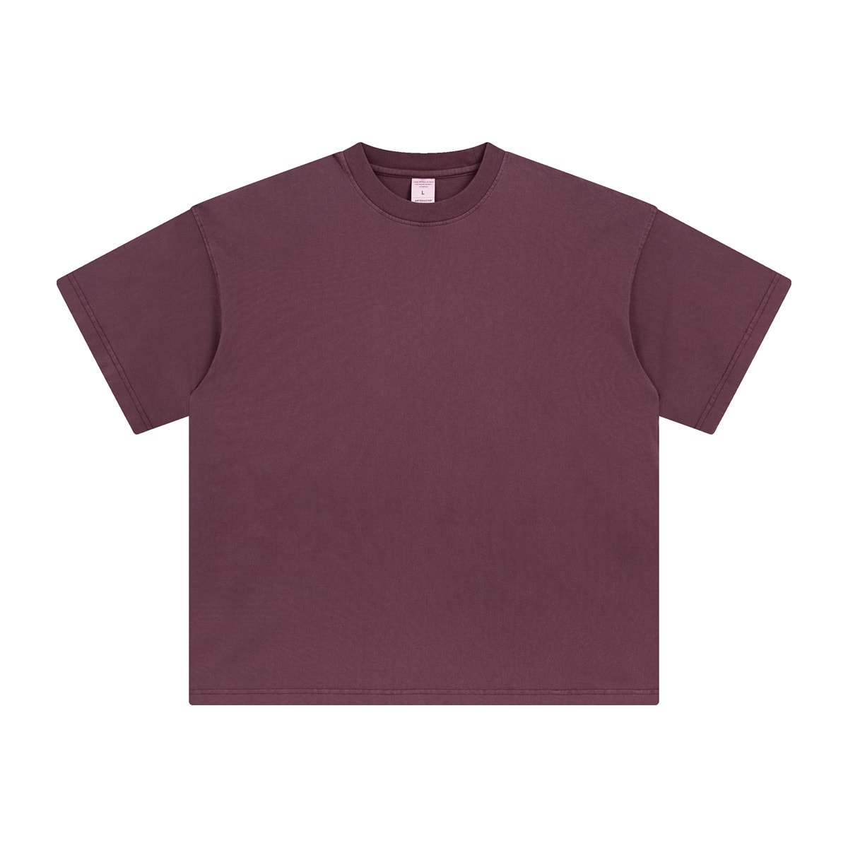 Washed And Worn Dyed Bright White Short Sleeve T-shirt view 19