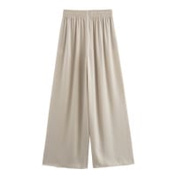 Women's Comfortable All-match Casual Stretch Waist Wide Leg Pants view 2