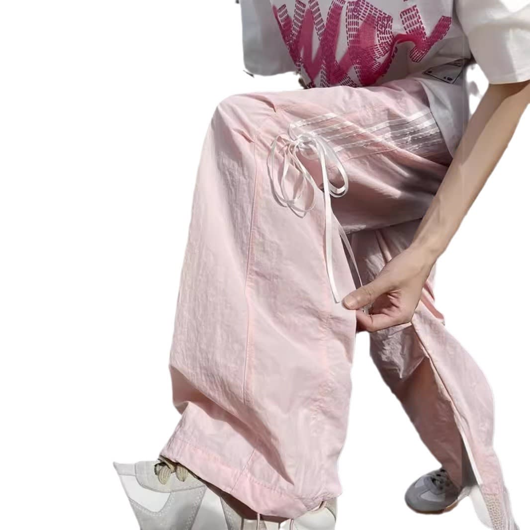 Quick-drying Three-bar Pants Niche Straight Loose Casual Sports Pants view 15