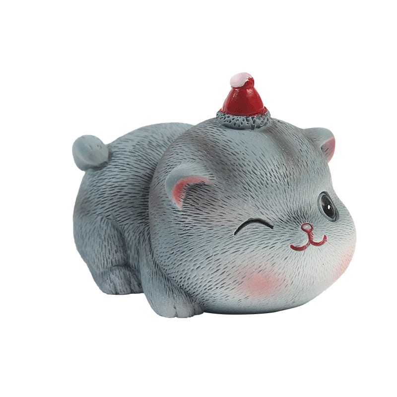 Cartoon Cute Cat Children's Room Cute Resin Decorations view 7
