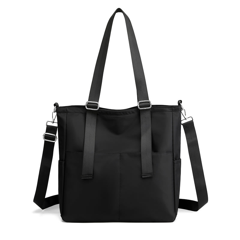 Oxford Cloth Shoulder Bag Large Capacity Casual Tote Bag view 6