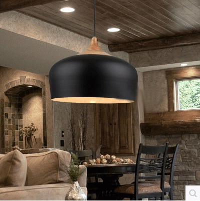 Creative Bar Simple Restaurant And Cafe Lamp Japanese Bedroom Retro American Wooden Living Room