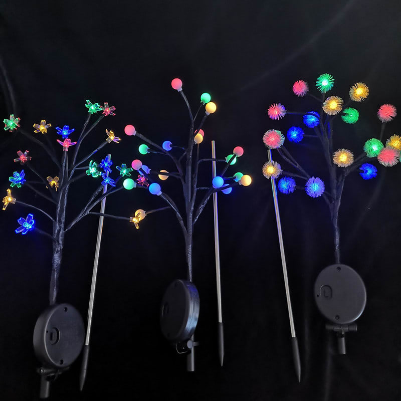 Outdoor Courtyard Solar LED Garden Ground Lamp view 2