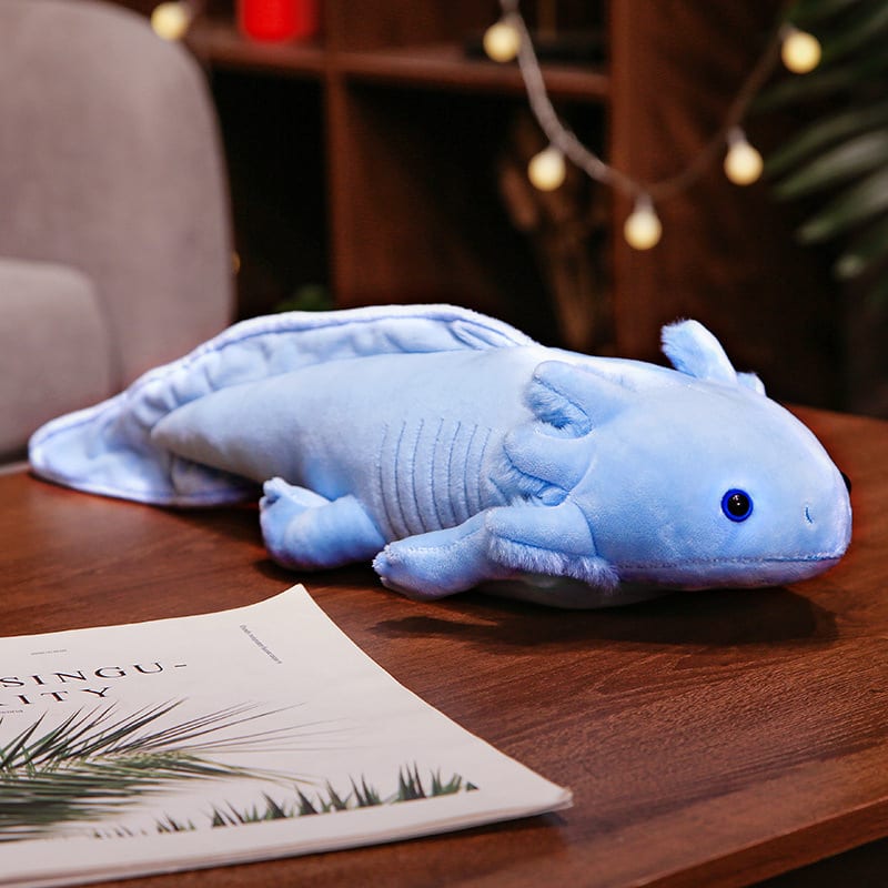 Cute Spotted Hexagonal Dragon Plush Salamander Doll Dinosaur Doll view 8