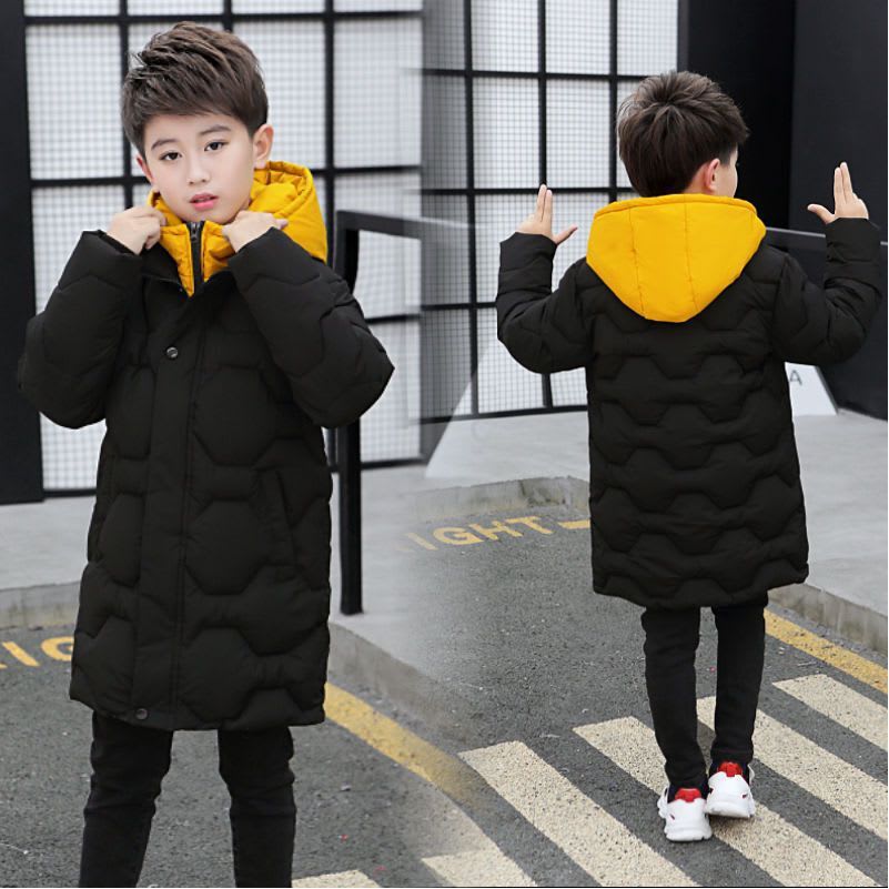 Winter New Boy's Quilted Cotton Coat Warm view 5