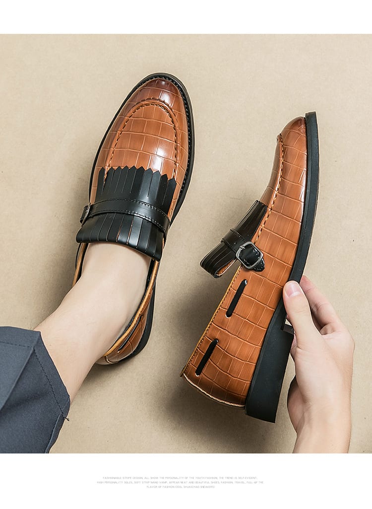 Men's Casual British Style Leather Shoes view 12