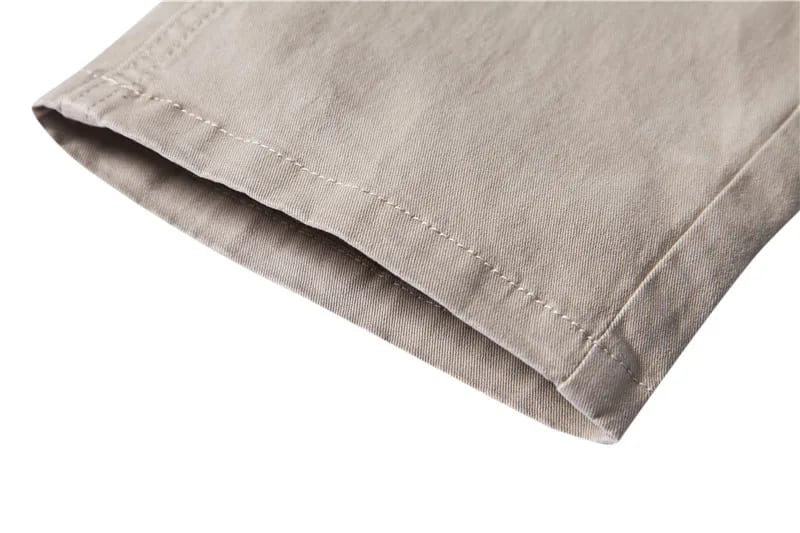 Men's Breathable Business Thickened Cotton Casual Pants view 13