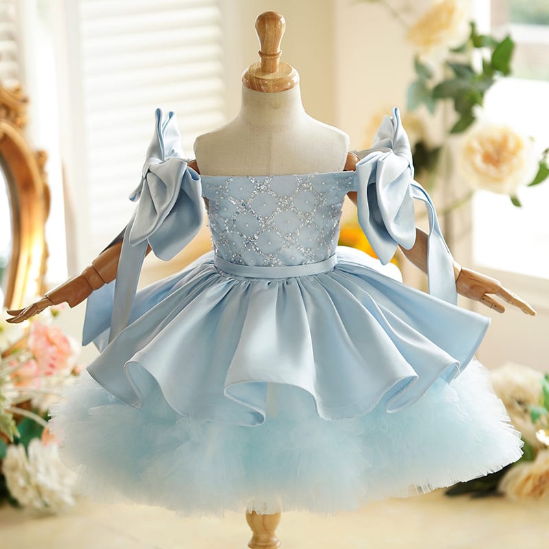 Princess Dress Birthday Party Piano Performance Costume view 2