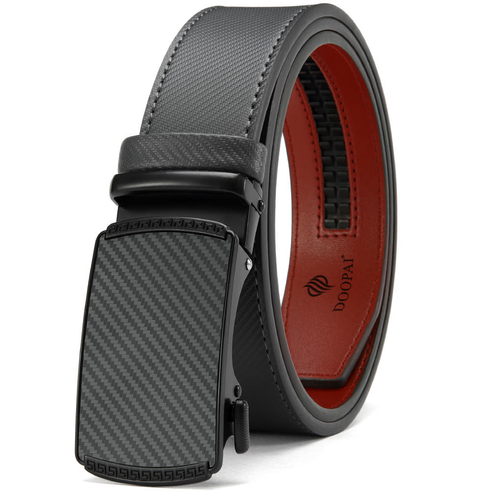 Men's Belt Hot-selling Film Alloy Automatic Buckle Leather view 7