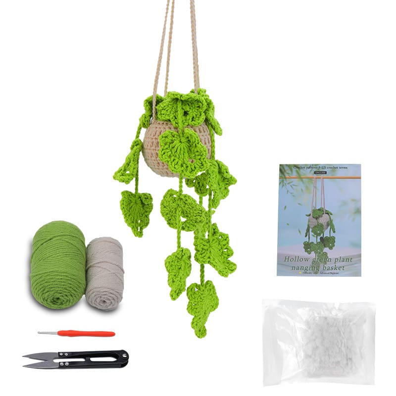 Decorative Plant Crochet Hook Material Package Pendant view 3