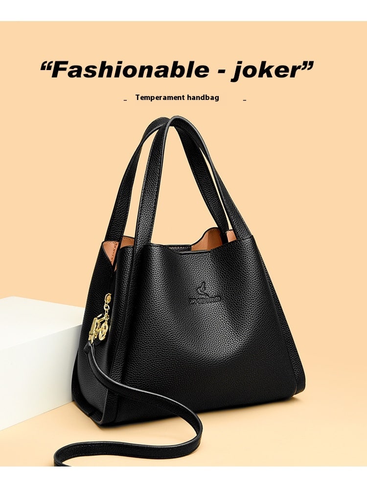Popular Idle Style Vegetable Pocket Quality Leather Pattern Commuter Women's Elegant Underarm Bag view 11
