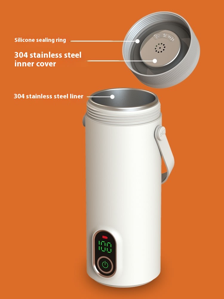 Wireless Portable Charging Water And Electric Cup view 2