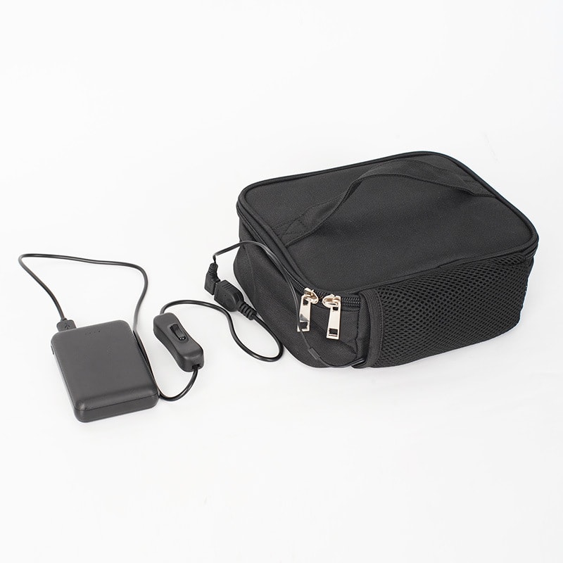 USB Heating Lunch Outdoor Bento Thermal Bag Convenient And Easy To Carry view 4