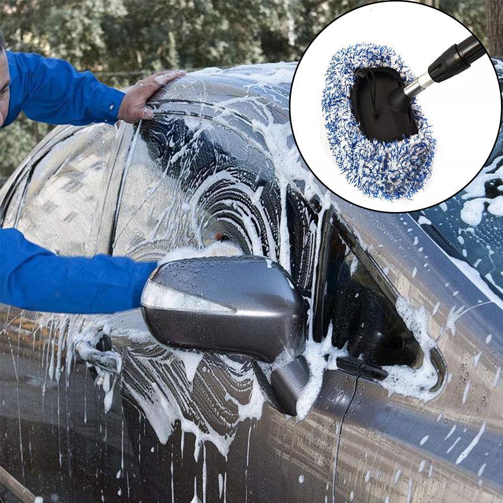 Replacement Cloth Cover For Car Long Handle Brush view 12