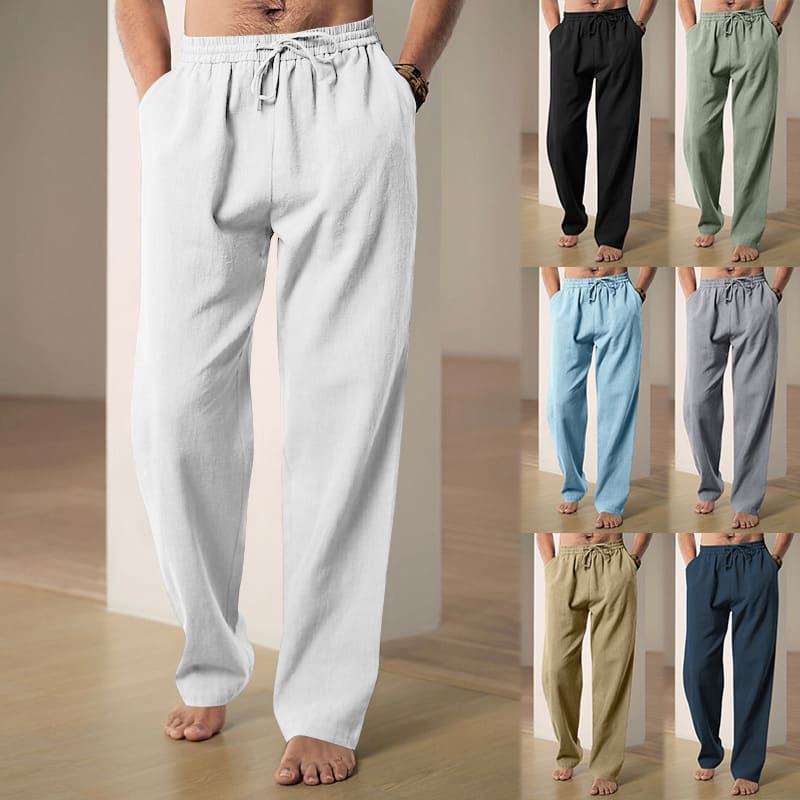 Men Track Sweatpants Breathable And Loose view 8