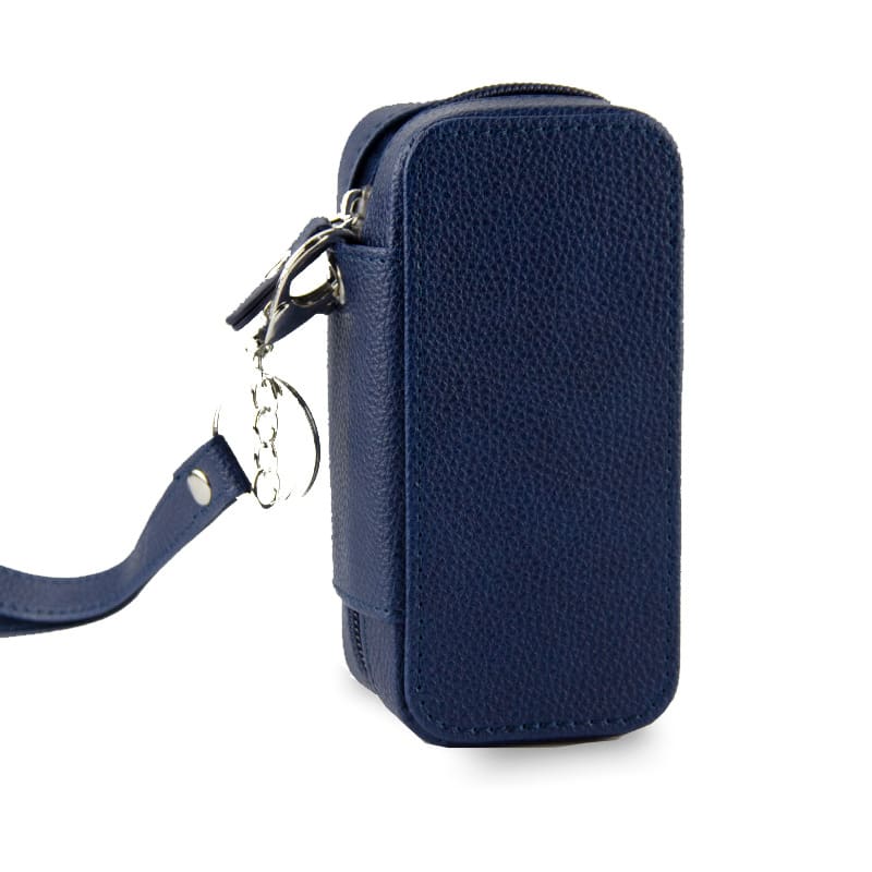 Storage Bag With Lychee Pattern Leather Cover view 1