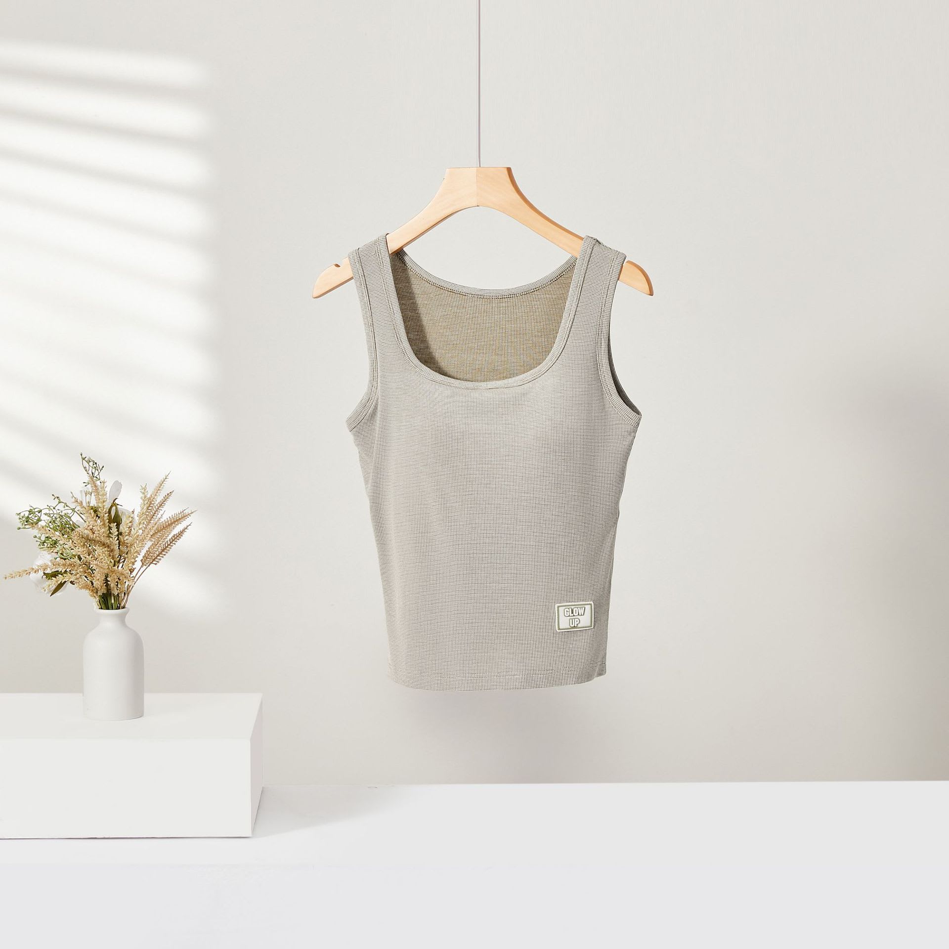 Women's Korean-style Square Collar Camisole Seamless Inner And Outer Wear view 12