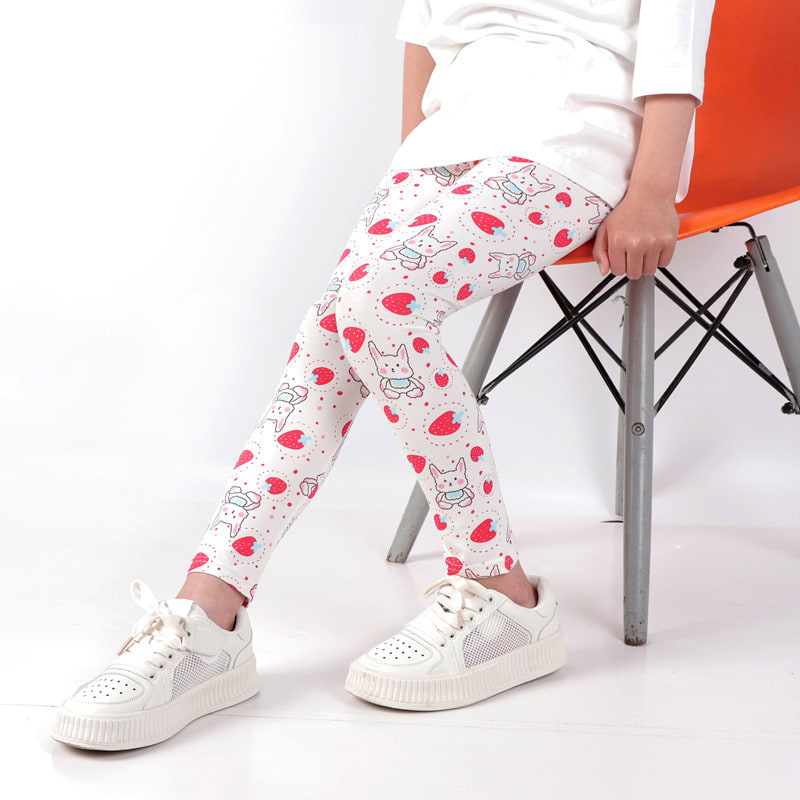 Leggings Modal Cropped Pants Outer Wear Girls' Stretch Tights Classical view 13