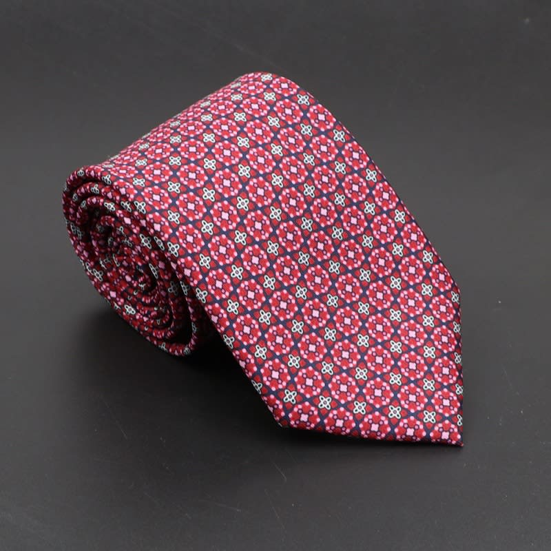 Super Soft Bohemian Silk Ties Men's Fashion 75mm Necktie view 20