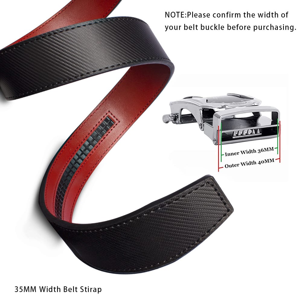 Men's Belt Hot-selling Film Alloy Automatic Buckle Leather view 8