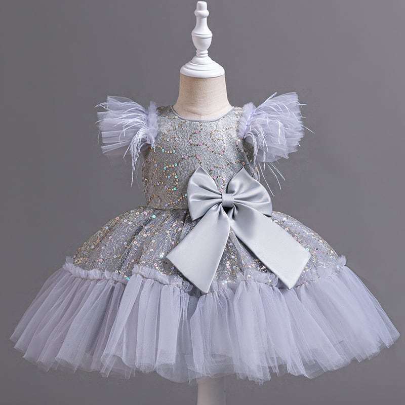 Flower Children's Clothing Children's Wedding Dress Tulle Skirt Summer view 7