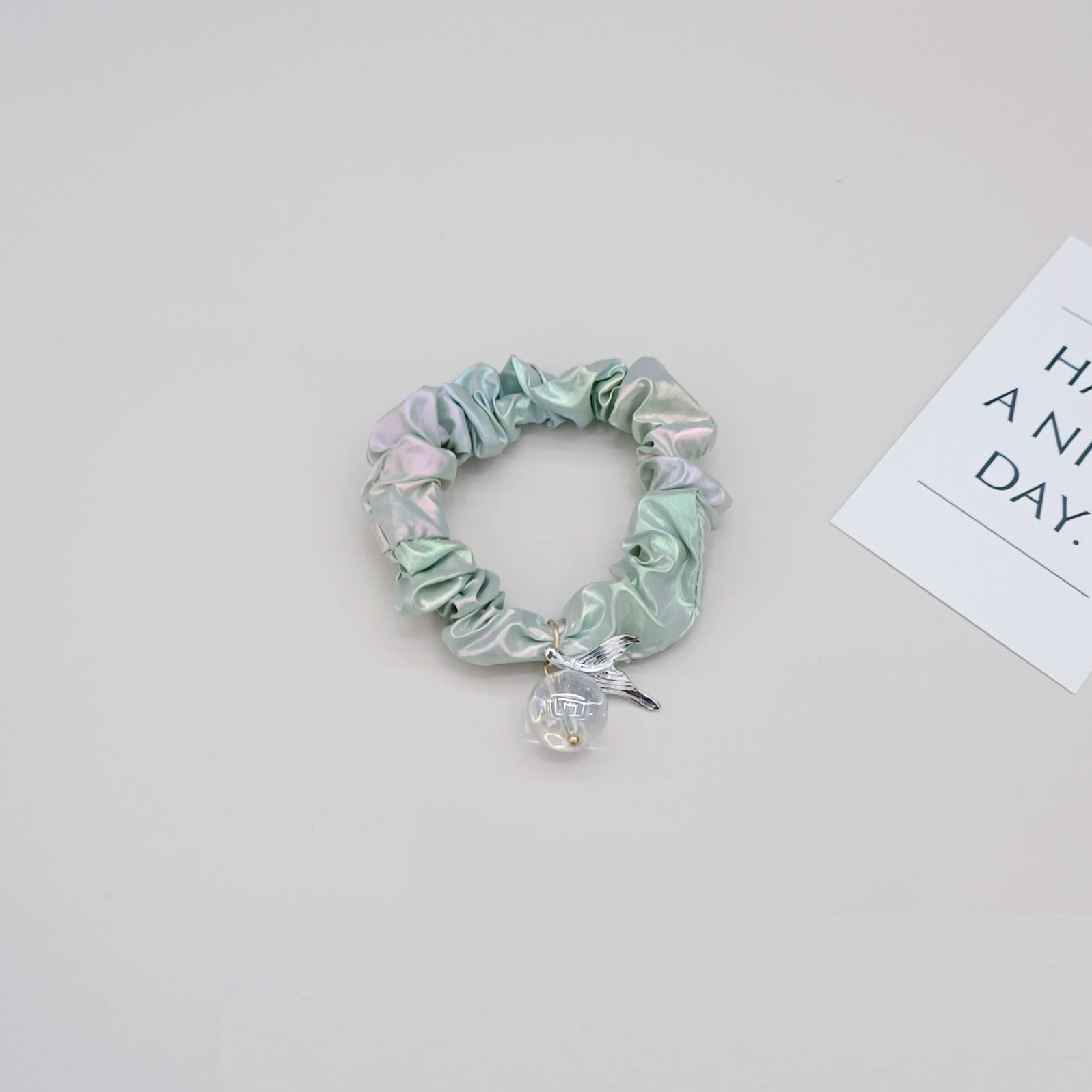Spring Small Intestine Ring Super Fairy Hair Rope view 3