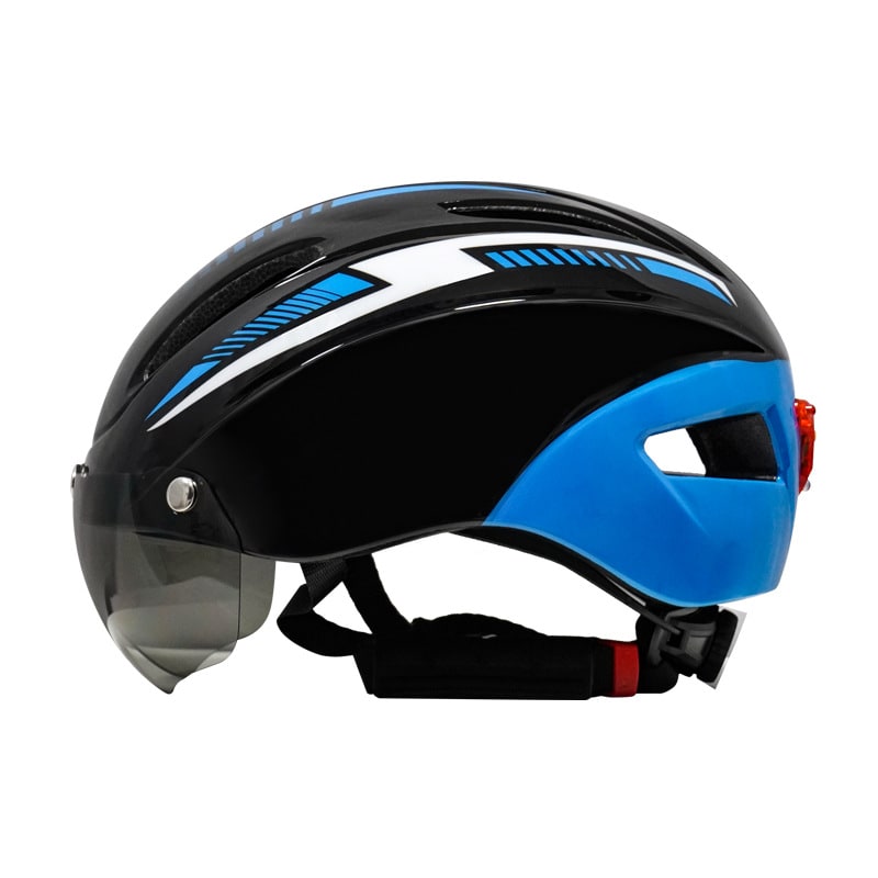 Bicycle Helmet Riding Helmet Sports Helmet Goggles Riding Helmet Restraint Taillight view 8