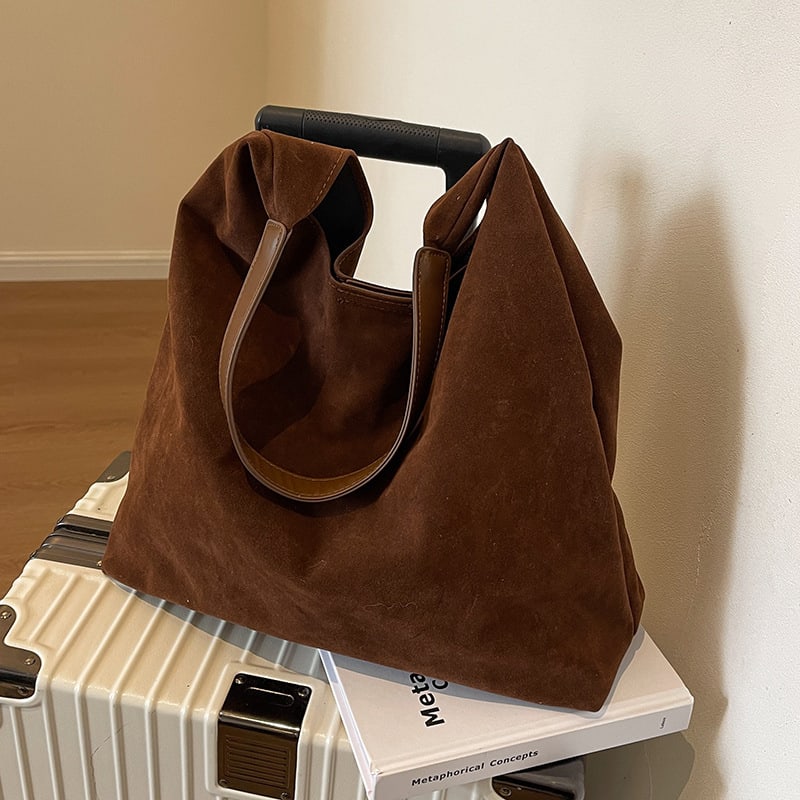 Frosted Vintage Bag Women's Hand Shoulder Texture