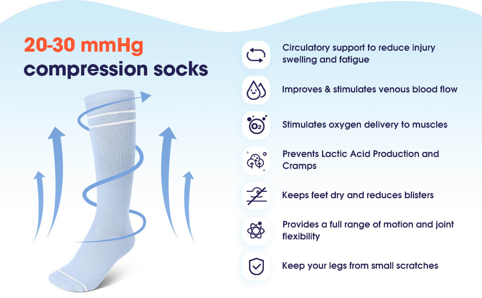 Pregnant Women Elastic Compression Mid-calf Calf Socks Female Skipping Rope Elastic Cycling view 16