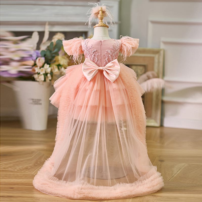 Girls Fashion Personality Small Trailing Cake Dress view 5