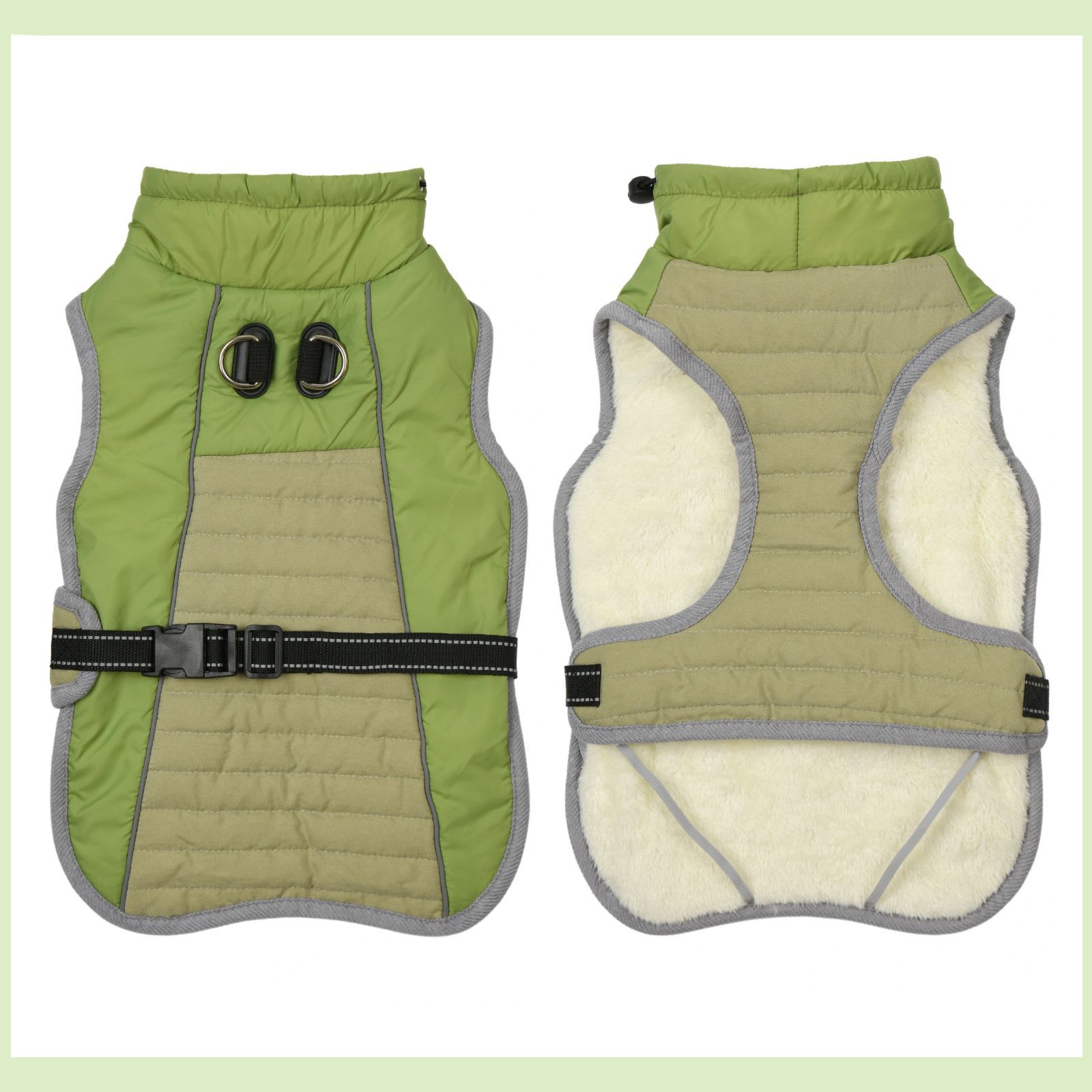 Casual Thickening Pet Clothes Reflective view 1