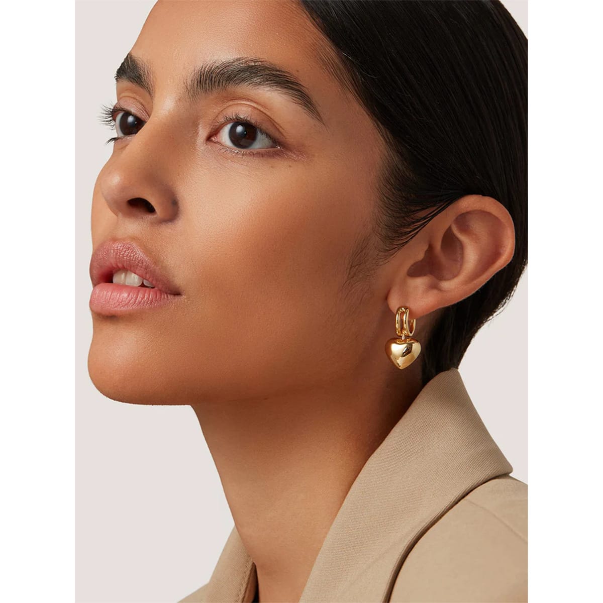 Audrey Gold Earrings view 4