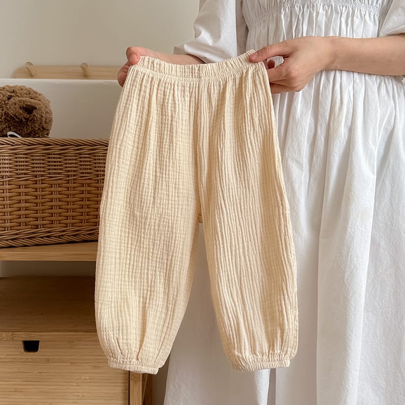 Thin Cotton Cloth Girls' Pajama Pants view 13