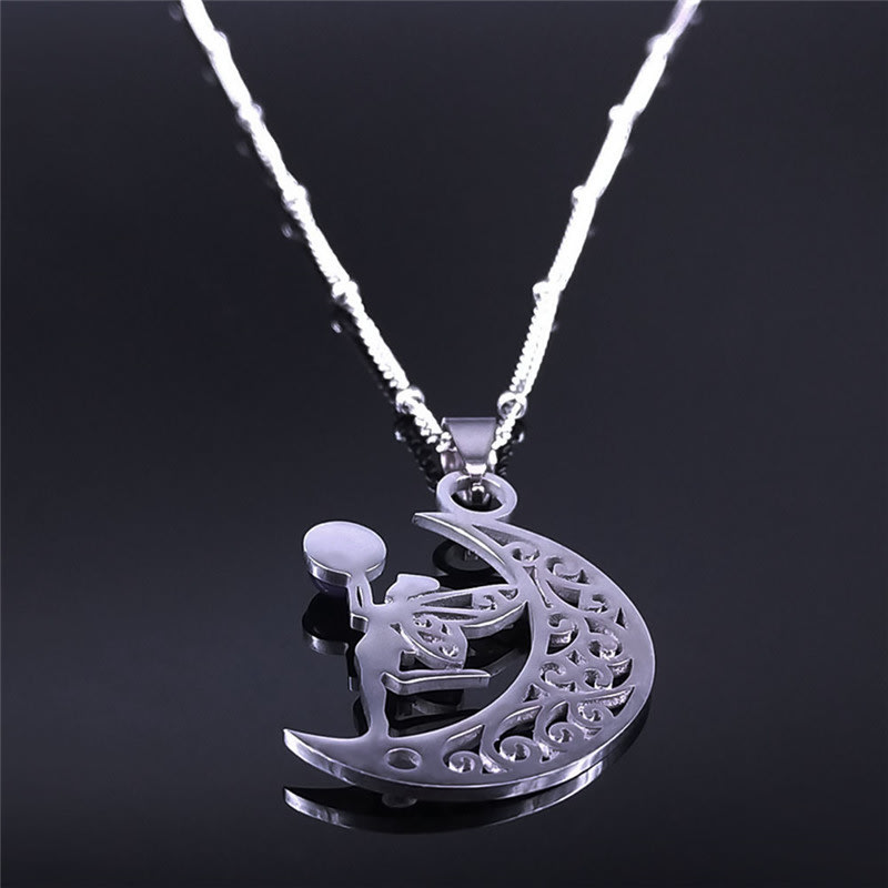Simple Fashion Girly Style Stainless Steel Necklace view 11