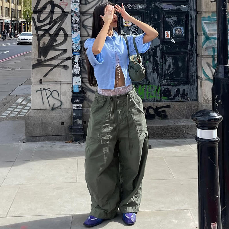 Fashion Loose Casual Overalls For Women view 2