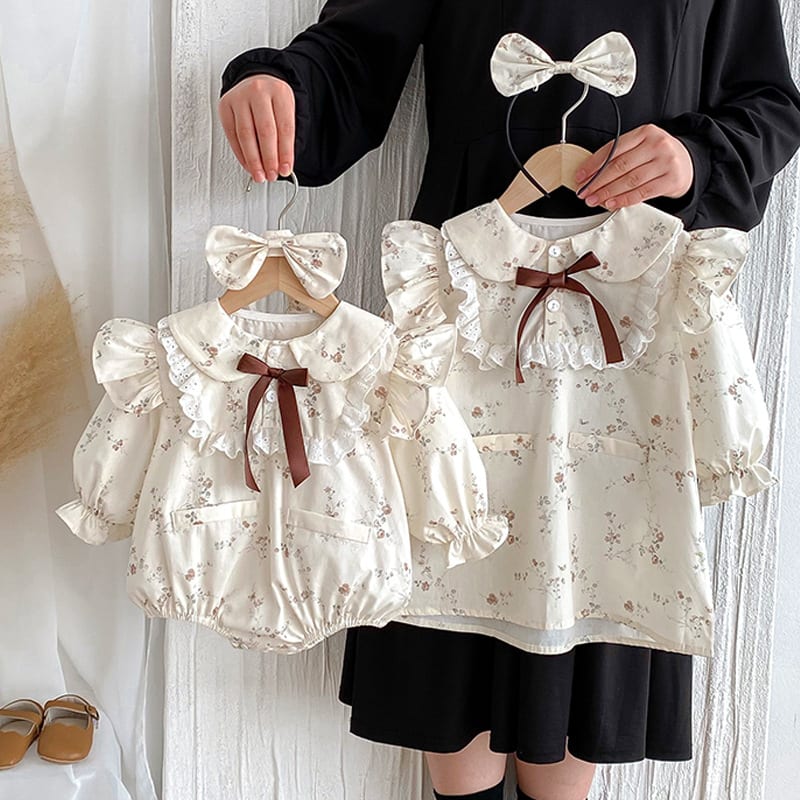 Clothes For Babies Baby Rompers Girls Flying Sleeve Lace Dress