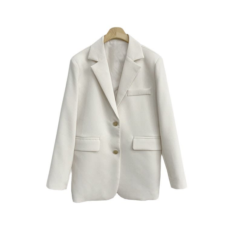 Mid-length Suit Coat Female Casual Suit Top view 5