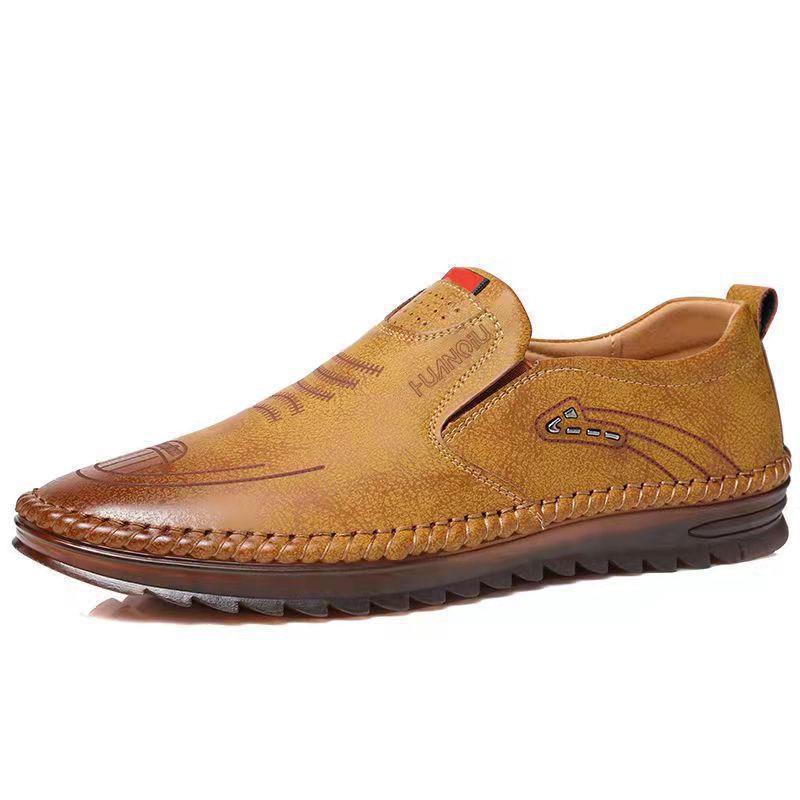 Men's Versatile Casual Soft Leather Shoes view 9