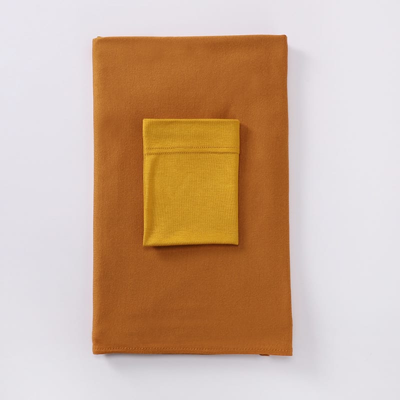 Women's Minimalist Modal Bottom Hat Integrated Scarf view 9