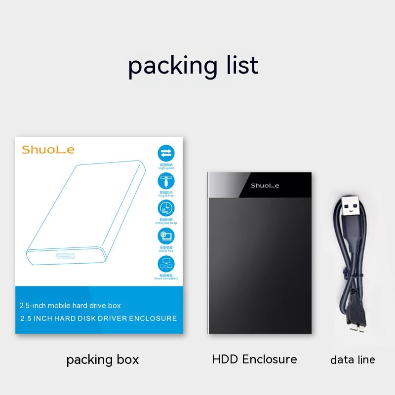 Usb30 High-speed External Mobile Hard Disk Box view 4