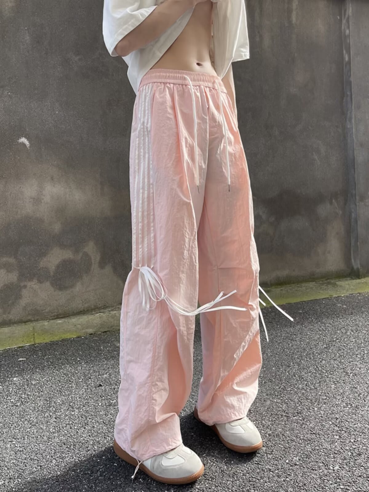 Quick-drying Three-bar Pants Niche Straight Loose Casual Sports Pants view 6