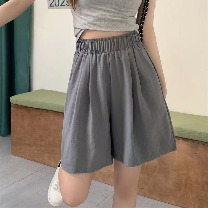 Summer Thin Loose High Waist Casual Japanese Shorts view 5