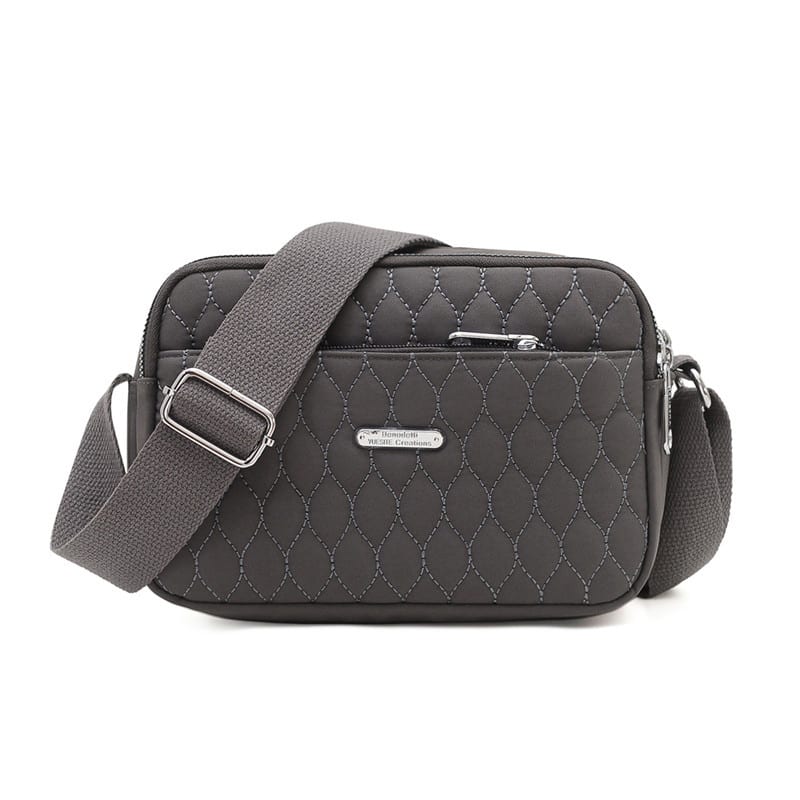 Rhombus Creative Fashion Solid Color Large Capacity Shoulder Messenger Bag view 10