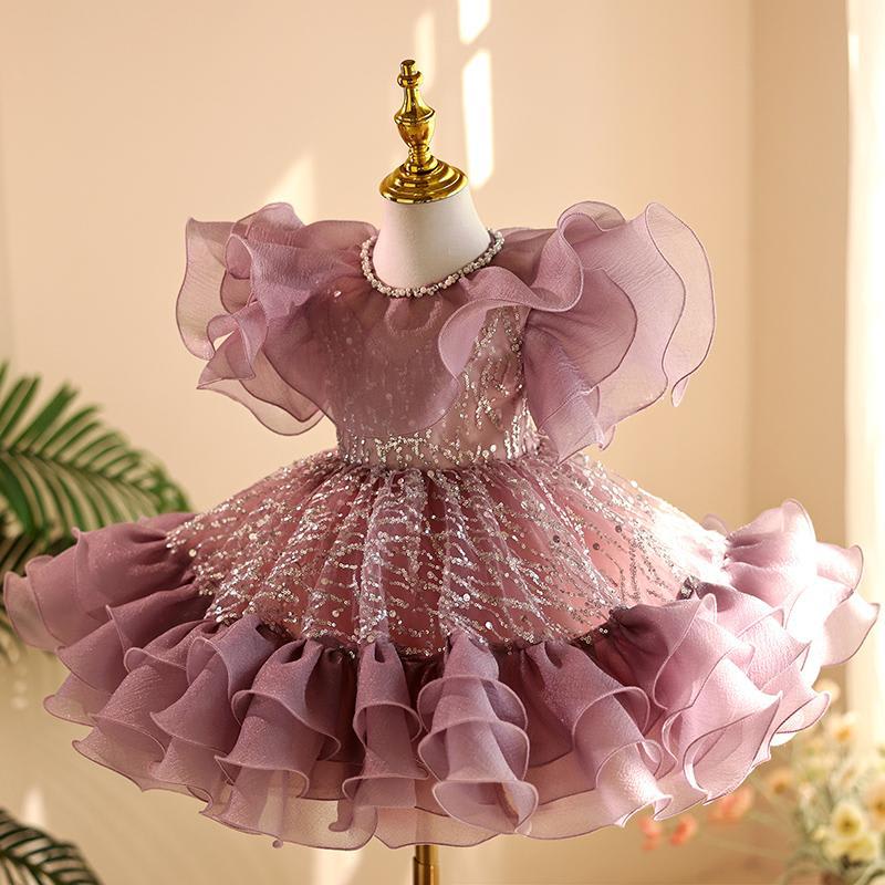 Girl's Dress Host High-grade Birthday Pettiskirt view 3