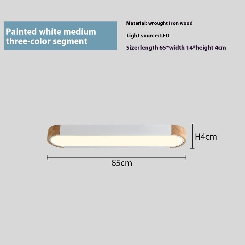 Nordic Balcony Aisle Led Strip Ceiling Light view 4