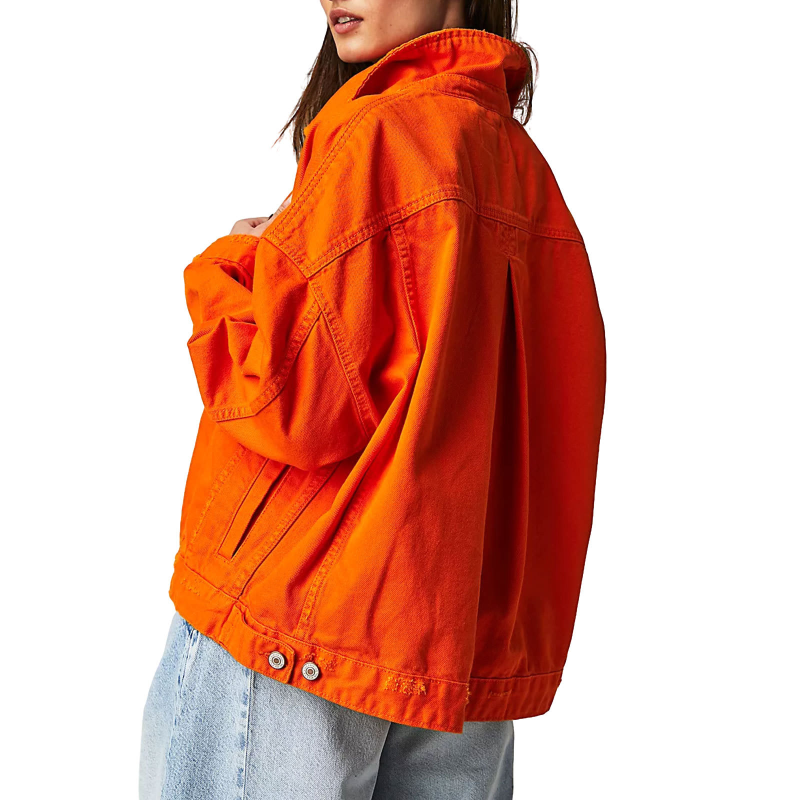 European And American Loose Fashion Denim Jacket Women view 2