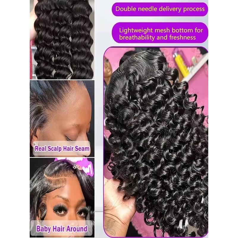 300 Density Loose Wave HD Lace Wig view 1