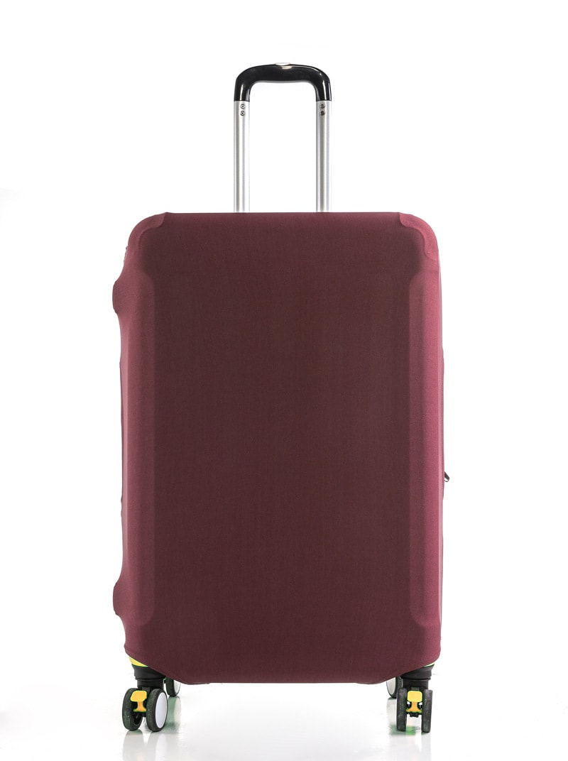 Solid Color Elastic Luggage Protection Cover view 1