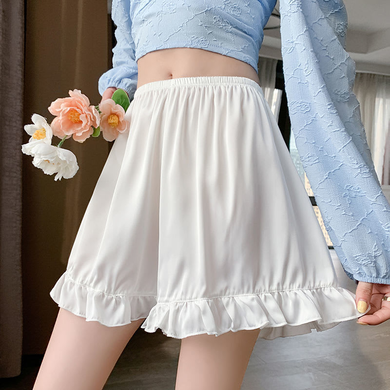 Summer Thin Leggings Can Be Worn Outside Without Curling Plus Size Loose view 3